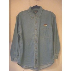 Boys Peter Elliot  Button Down Jean Shirt